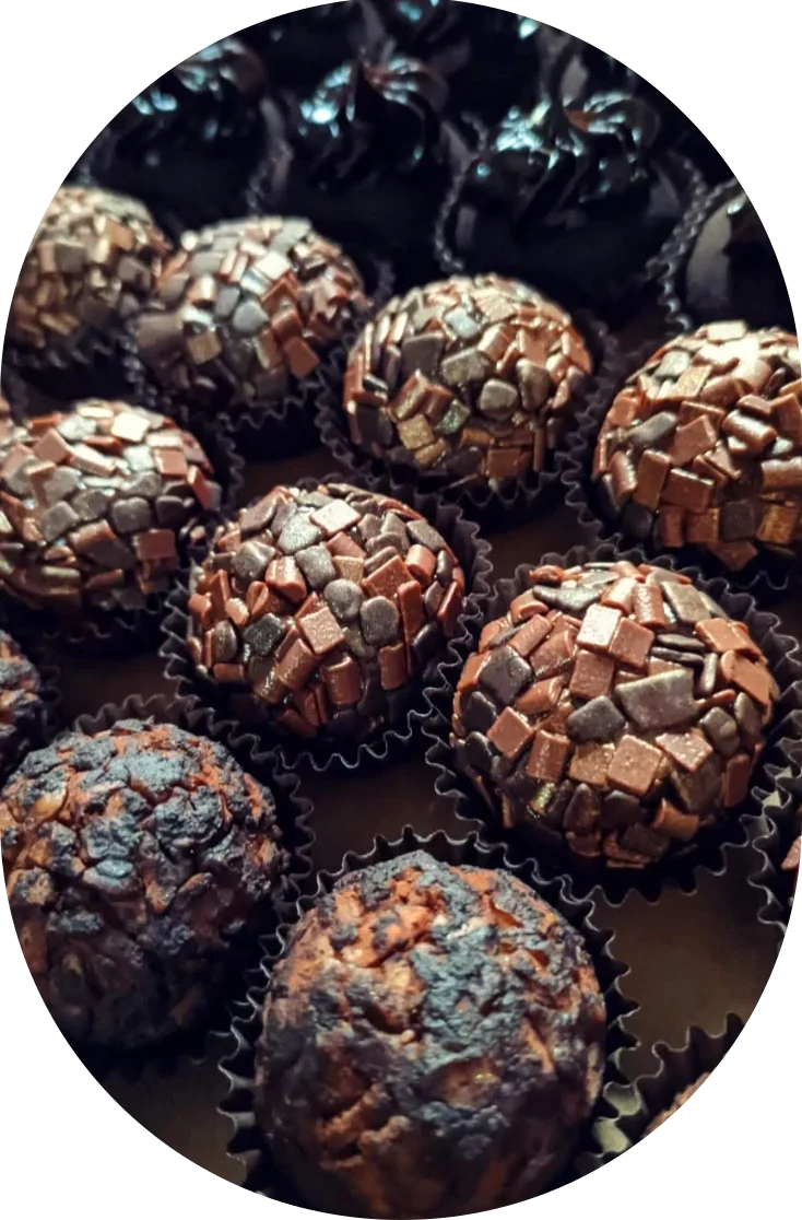 Brigadeiro gourmet, clássicos de festa e trufas